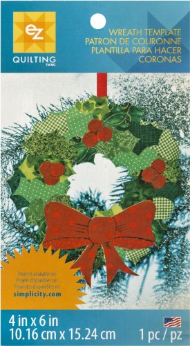 EZ Quilting Wreath Template-4"X6" 1/Pkg von EZ Quilting