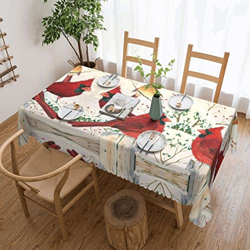 EZDLOWVBA Rechteckige Tischdecke, abwischbar, wasserabweisend, für Zuhause, Esszimmer, Küche, Party, 137 x 183 cm von EZDLOWVBA