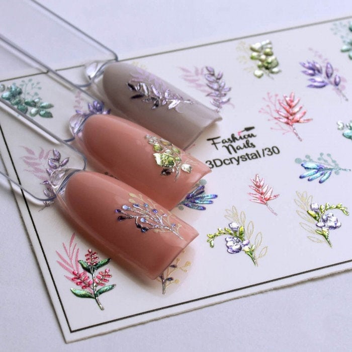 3D Nagel Aufkleber, Nagelkunst, Nageltransfer, Mini Art, Wassertransfer, Geschenk Für Schwester - Spring Is Here von EZNailsStore