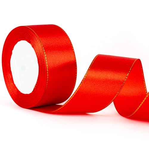 10 mm dunkelgrünes Weihnachtsband zum Verpacken von Geschenken, 22 m, dunkelgrünes Weihnachtsband, dünnes Satinband für Weihnachtsgeschenke, Geschenkband, Haarschleife, Geschenk, Kuchen, Basteln, von EZVFIRPDFZ