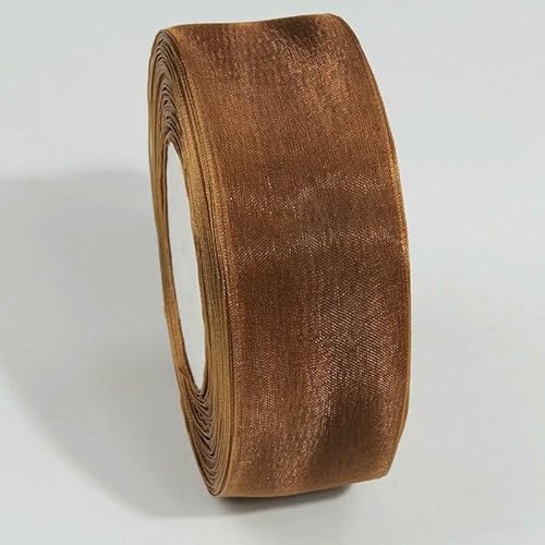 Durchsichtiges Chiffonband, Organza-Satinbänder für Geschenkverpackungen, Dekoration, Hochzeitssträuße, Partykranz, Spitzenstoff, 9,1 m Durchsichtiges Chiffonband, Organza-Satinbänder für Geschenkverpackungen, Dekoration, Hochzeitssträuße, Partykranz, Spitzenstoff, 9,1 m von EZVFIRPDFZ