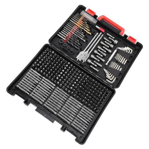 318pcs Schraubendreherbit- und Bohrer -Set, Langlebiger Multi -Bit -Treiber -Set mit Tragbarer Box für Reparatur- und Montageaufgaben von Eacam