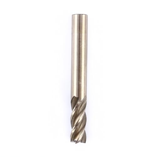 4mm-12 Mm HSS CNC Gerade Shank 4 Flötenendmühlenschneiderbohrer, Hohe Zähigkeit, Abriebfestigkeit, Hochgeschwindigkeitsschneidung für CNC-Datenverarbeitungszentrum, Geschnitzt, von Eacam