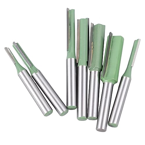 7pcs Carbid -Frensen -Cutter -Set, Holzbearbeitung Bündel -Trim -Router -Bit mit 1/4 -Zoll -Schaft für Feine Holzbearbeitung von Eacam