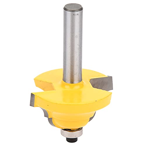 8mm Schaft Doppel Roman Ogee Router Bit, Yg8 Legiertenschnauderkopf, Pulverbeschichteter Körper, für Holzbearbeitung, Handlauf, Schrank (8 * 38,1 mm) von Eacam