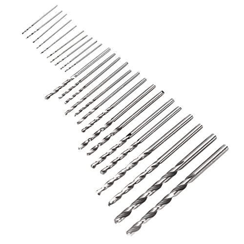 Micro Twist Drill Bits, HSS Straight Shank Mini -Set für Schmuckbeobachtungen PCB -Handwerk mit 9 Spezifikationen, für -Kunsthandwerk von Eacam