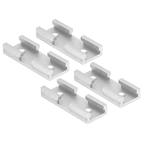 T-Gleis-Kreuzungsteile aus Aluminiumlegierung, Glatte Oberfläche, Leicht, für (Silber) von Eacam