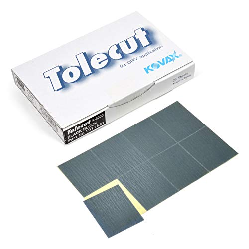 Tolecut PSA 8-Cut Block Schleifblätter schwarz K-3000 191-1521 25 Blatt von Eagle Abrasives