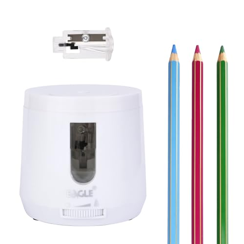 Eagle Replaceable Blade Automatic Pencil Sharpener (White)… (Weiß) von Eagle