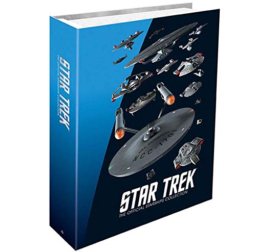 Eaglemoss Collections Star Trek Sammelmappe Star Trek Raumschiff-Föderation, A4, Blau, Farbenfroh, 50 Blatt, Ordner von Eaglemoss Collections