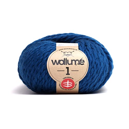 Earebel Wollume1 Schurwolle 100g navyblau von Earebel