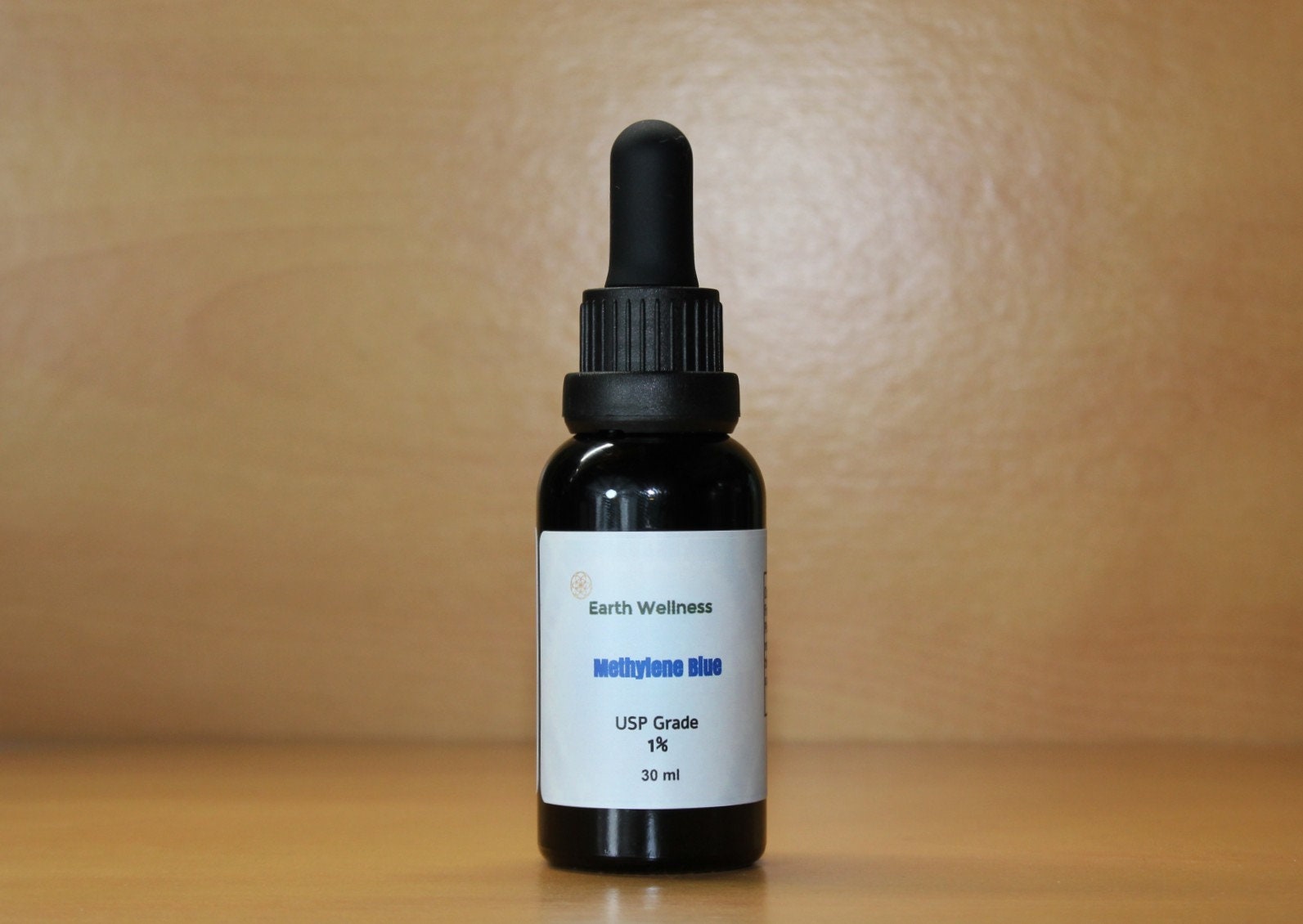 Kupfer-Methylenblau 1% in Braunglasflasche, Größe 1 Oz von EarthWellnessShop