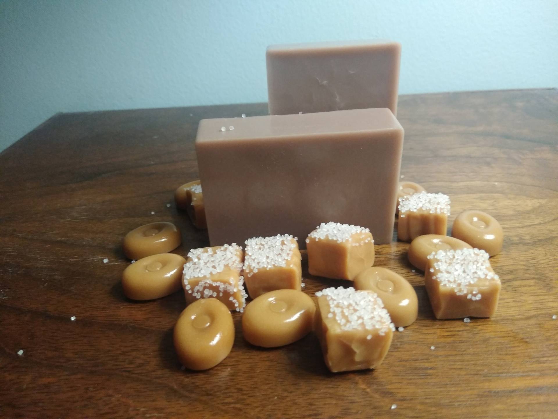 Gesalzene Karamell Butterscotch Seife von EarthtonesoapsCrafts