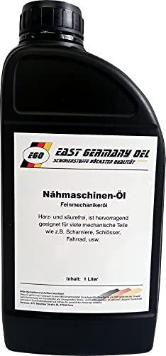 Nähmaschinenöl Flasche 1 Liter Inhalt von East Germany OIL