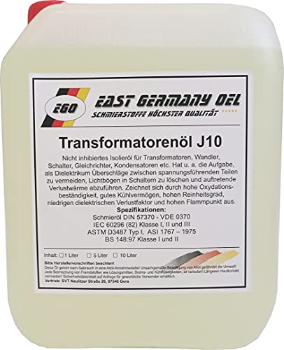 Transformatorenöl, Kanister 5 Liter von East Germany OIL