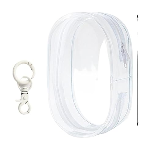 1 Stück Mehrzweck Tasche Anhänger Transparente PVC-Hülle Blindbox Tasche zum Wechseln der kleinen Tasche Mini Schlüssel für Kopfhörer Tasche Behälter von Eastocos