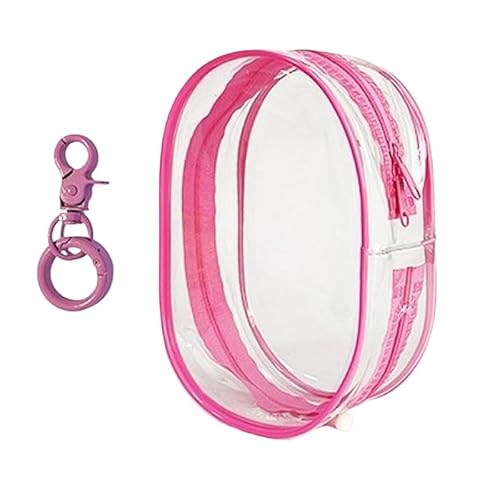 1 Stück Mehrzweck Tasche Anhänger Transparente PVC-Hülle Blindbox Tasche zum Wechseln der kleinen Tasche Mini Schlüssel für Kopfhörer Tasche Behälter von Eastocos