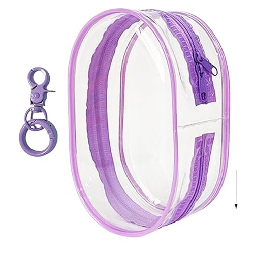 1 Stück Mehrzweck Tasche Anhänger Transparente PVC-Hülle Blindbox Tasche zum Wechseln der kleinen Tasche Mini Schlüssel für Kopfhörer Tasche Behälter von Eastocos