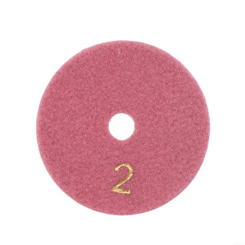 Fortschrittliche Polierpads für Granit und Marmor, 7,6 cm Größe, hochtemperaturbeständig (2) von EasyByMall