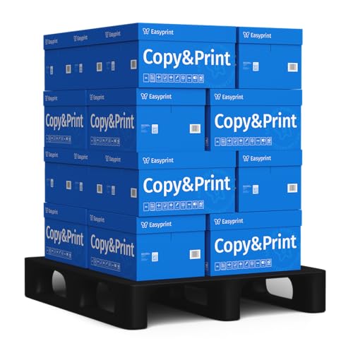 NEU! Easyprint Druckerpapier Kopierpapier 100000 Blatt 20 x 5000 A4 Premium Weiß PEFC-zertifiziert von Easyprint