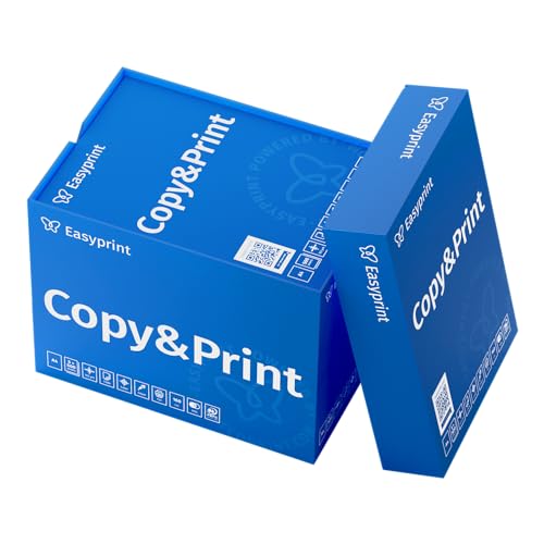 NEU! Easyprint Druckerpapier Kopierpapier 2500 Blatt 5 x 500 A4 Premium Weiß PEFC-zertifiziert von Easyprint