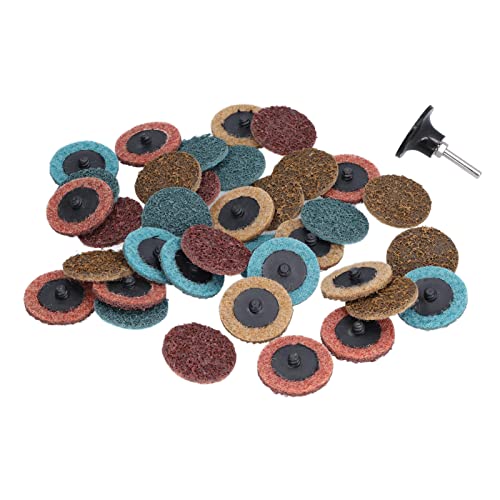 Eatbuy 5,1 cm Schleifscheiben-Set, 37-teilig, 5,1 cm Schleifscheiben-Set, grobe Konditionierungsscheiben für die Schleifmaschine, ideal für Holz- und Metallveredelung, 5,1 cm Durchmesser von Eatbuy