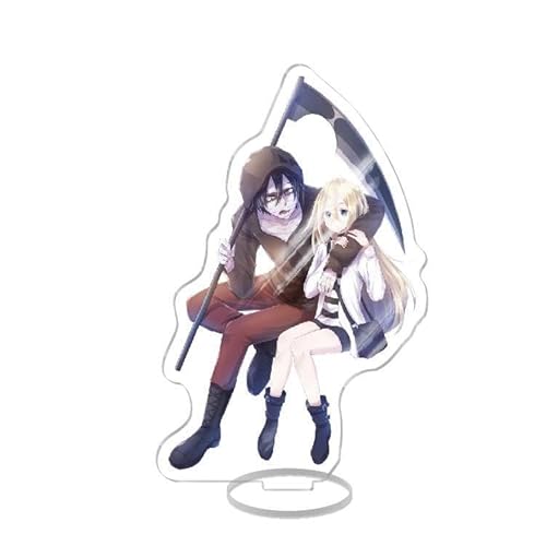 Eaxnmenz Angels of Death Ständerfigur Acryl Stand Merch Figur Anime Ornaments 6 Zoll (6) von Eaxnmenz