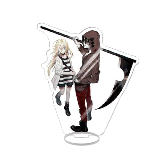 Eaxnmenz Angels of Death Ständerfigur Acryl Stand Merch Figur Anime Ornaments 6 Zoll (8) von Eaxnmenz