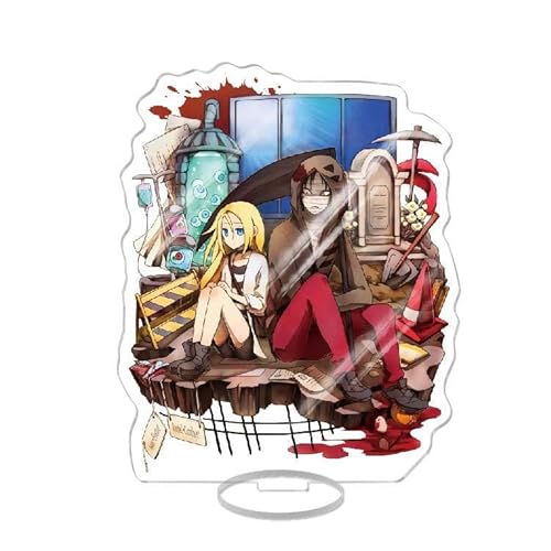 Eaxnmenz Angels of Death Ständerfigur Acryl Stand Merch Figur Anime Ornaments 6 Zoll (9) von Eaxnmenz