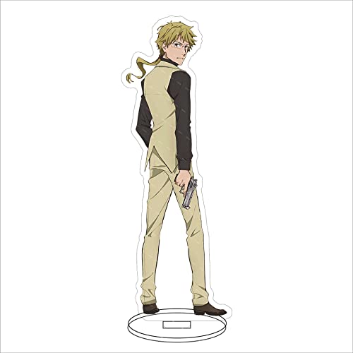 Eaxnmenz Bungo Stray Dogs Ständerfigur Acryl Stand Merch Figur Anime Ornaments 6 Zoll (Kunikida Doppo) von Eaxnmenz