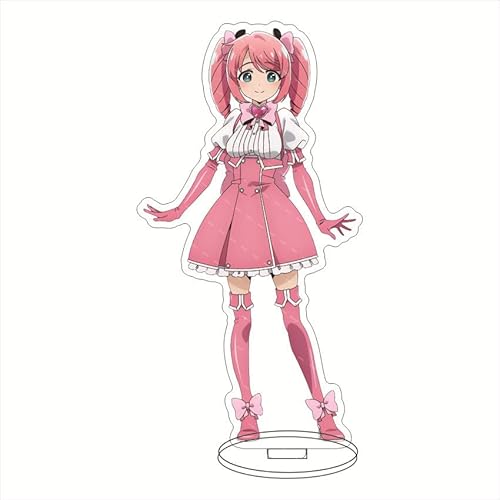 Eaxnmenz Gushing Over Magical Girls Ständerfigur Acryl Stand Merch Figur Anime Ornaments 6 Zoll (Magia Magenta) von Eaxnmenz