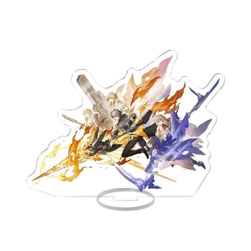 Eaxnmenz Honkai Star Rail Ständerfigur Acryl Stand Merch Figur Anime Ornaments 6 Zoll (Caelus2) von Eaxnmenz