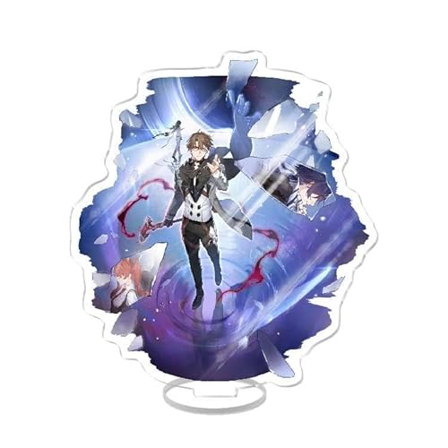 Eaxnmenz Honkai Star Rail Ständerfigur Acryl Stand Merch Figur Anime Ornaments 6 Zoll (Welt Yang) von Eaxnmenz