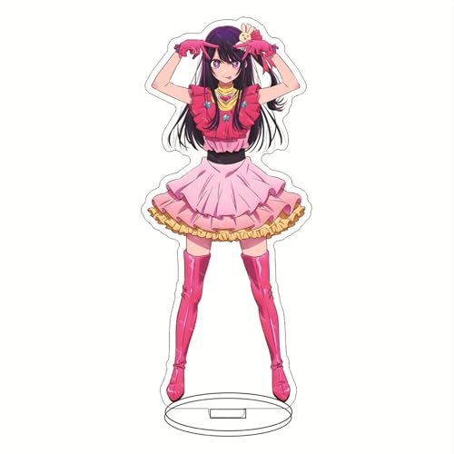 Eaxnmenz Oshi no Ko Ständerfigur Acryl Stand Merch Figur Anime Ornaments 6 Zoll (7) von Eaxnmenz