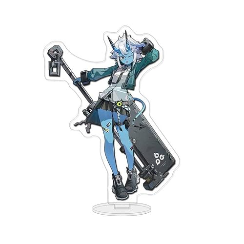 Eaxnmenz Zenless Zone Zero Ständerfigur Acryl Stand Merch Figur Anime Ornaments 6 Zoll (Soukaku) von Eaxnmenz