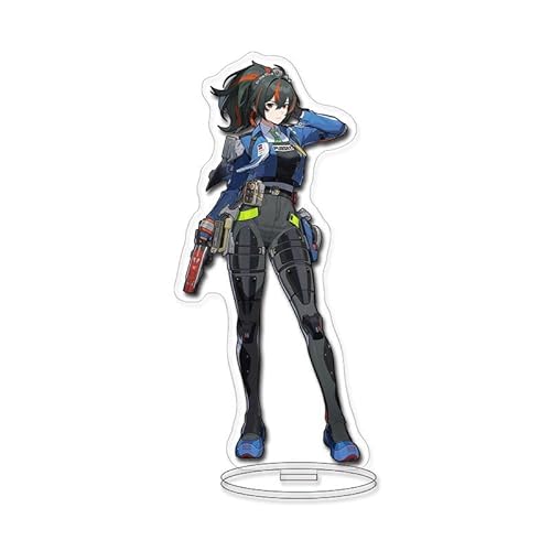 Eaxnmenz Zenless Zone Zero Ständerfigur Acryl Stand Merch Figur Anime Ornaments 6 Zoll (Zhu Yuan) von Eaxnmenz