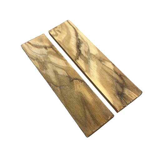 Olivenbaum, 1 Paar, 125 x 30 x 6 mm, Edelholz, ideal zum Drehen auf Holz, Stifte, Lutherie, Musikinstrumente, Besteck, Messergriffe, Skulptur, Schmuck Olivenbaum, 1 Paar, 125 x 30 x 6 mm, Edelholz, ideal zum Drehen auf Holz, Stifte, Lutherie, Musikinstrumente, Besteck, Messergriffe, Skulptur, Schmuck von Ébène Passion