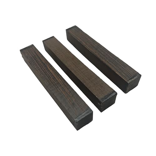 Wenge, Fliesen, Maße: 140 x 20 x 20 mm, Edelholz, ideal zum Drehen auf Holz, für Stifte, Handwerksarbeiten, Musikinstrumente, Besteck, Holzgriffe, Skulptur, Schmuck (3) von Ébène Passion