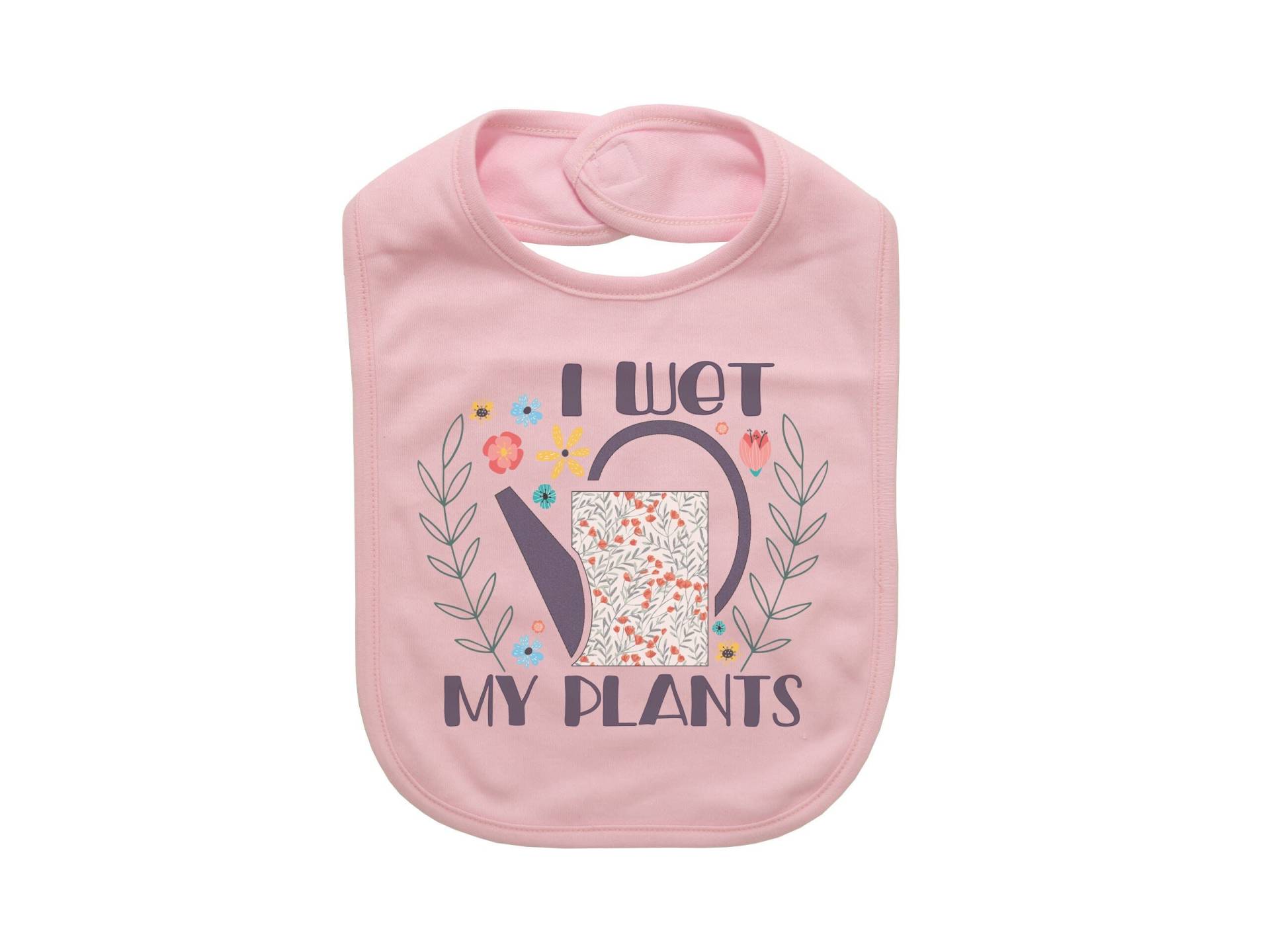 Garten Lätzchen, I Wet My Plants, Baby Lätzchen, Blumen Sublimiertes Design, Super Weiche Baby, Florist Floral Lätzchen von EbenezerFire