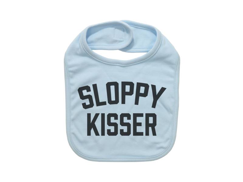 Lustiges Baby Lätzchen, Schlamper, Lustige Lätzchen, Geschenk Für Baby, Neugeborenen Shower Geschenk, Sloppy Kisser Sublimiertes Design, Lätzchen von EbenezerFire