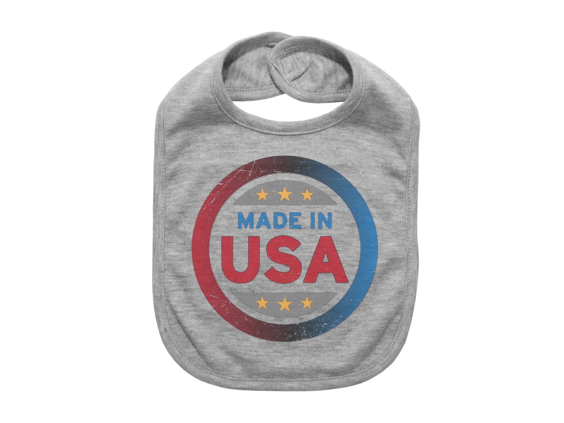 Patriotic Baby Bib, Made in Usa, America Usa Sublimated Design, Super Soft, American, 4. Juli von EbenezerFire