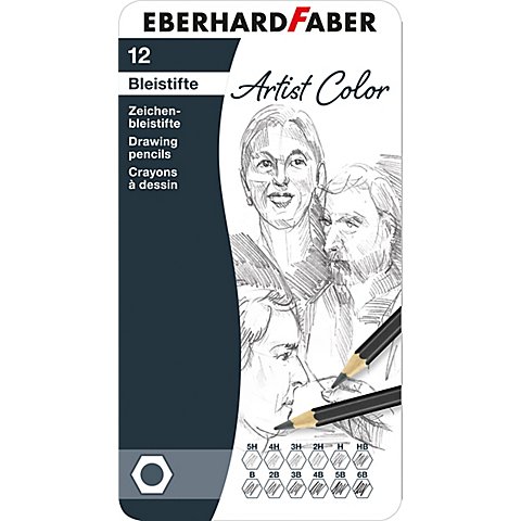 Bleistifte-Set, 12 tlg. von Eberhard Faber