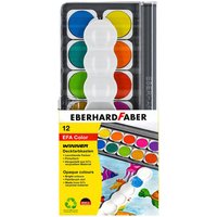 Deckfarbkasten - 12 Farben von Eberhard Faber