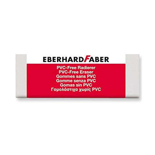 EBERHARD FABER 585480 Kunststoff-Radierer Architecte Weiß von Eberhard Faber