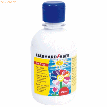 Eberhard Faber Deckweiß 300ml Flasche von Eberhard Faber