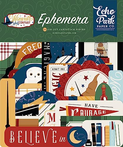 Echo Park Cardstock Ephemera 33/Pkg-Icons, Wizards & Company von Echo Park Paper Company