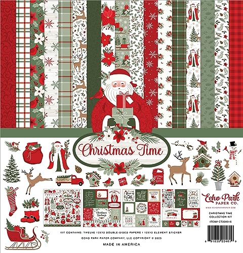 Echo Park Collection Kit 12"X12"-Christmas Time von Echo Park Paper Company