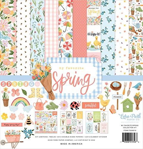 Echo Park Collection Kit 12"X12"-My Favorite Spring von Echo Park Paper Company