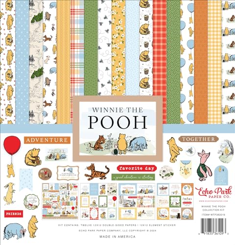 Echo Park Collection Kit 12""X12""-Winnie The Pooh, WTP363016 von Echo Park Paper Company