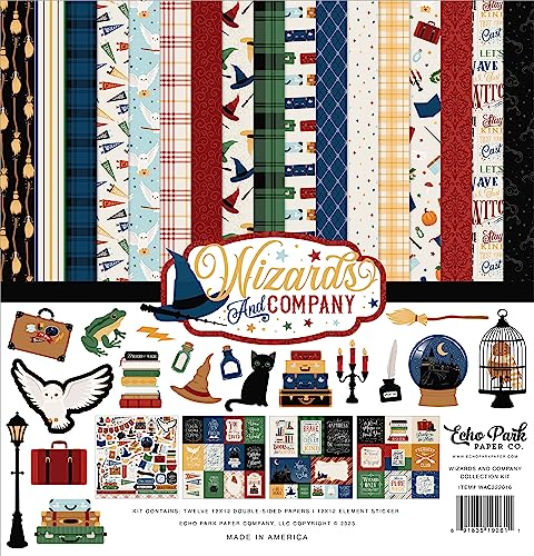 Echo Park Collection Kit 12"X12"-Wizards & Company von Echo Park Paper Company